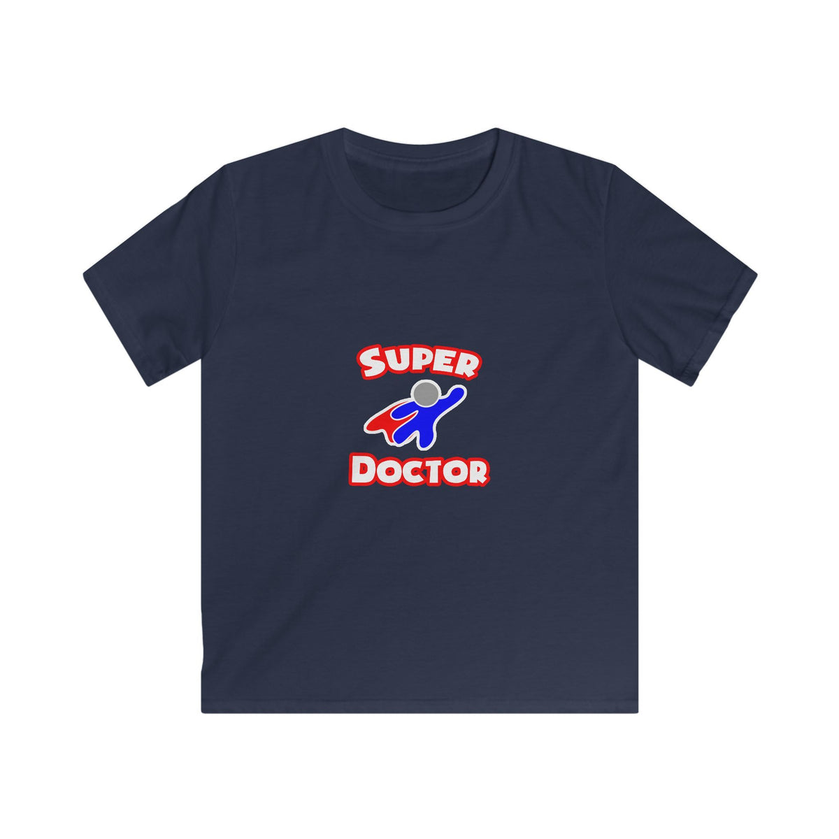 Super Doctor (2) - Kids Softstyle Tee