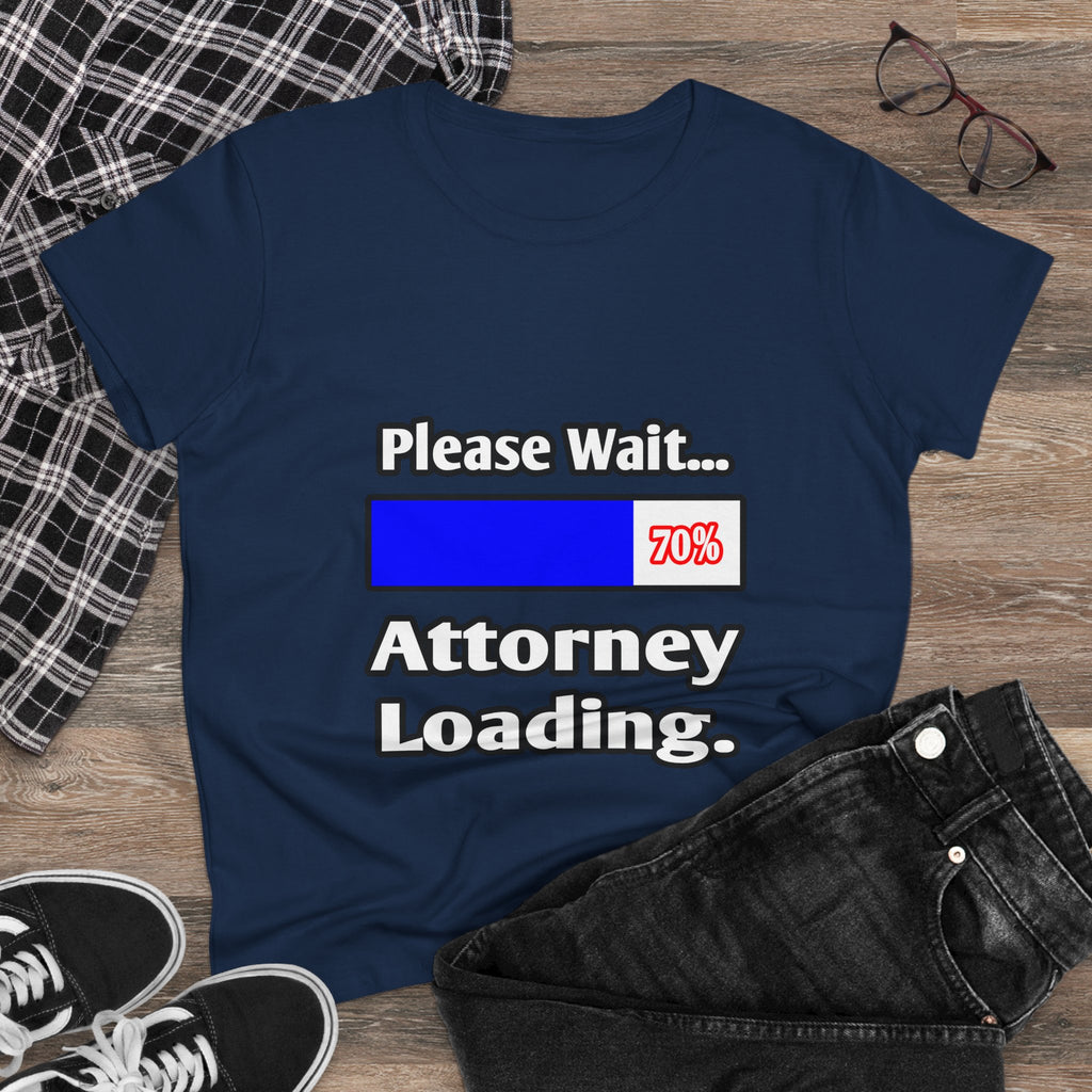 Please Wait...Attorney Loading - Women's Midweight Cotton Tee