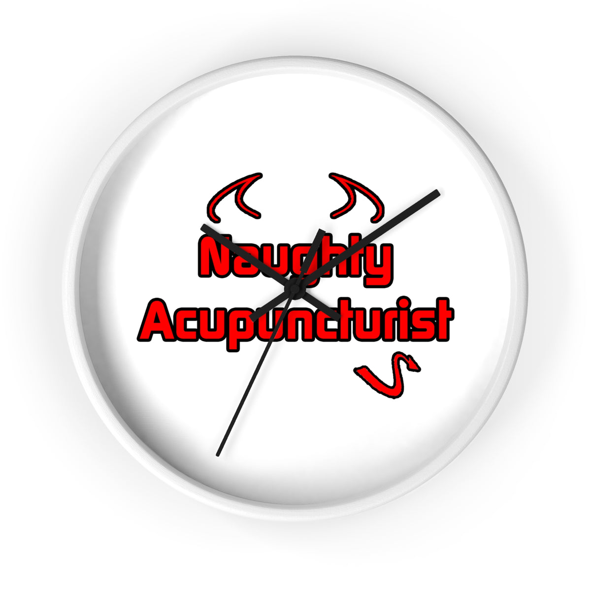 Naughty Acupuncturist - Wall Clock
