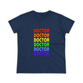 Rainbow Doctor - Women's Midweight Cotton Tee