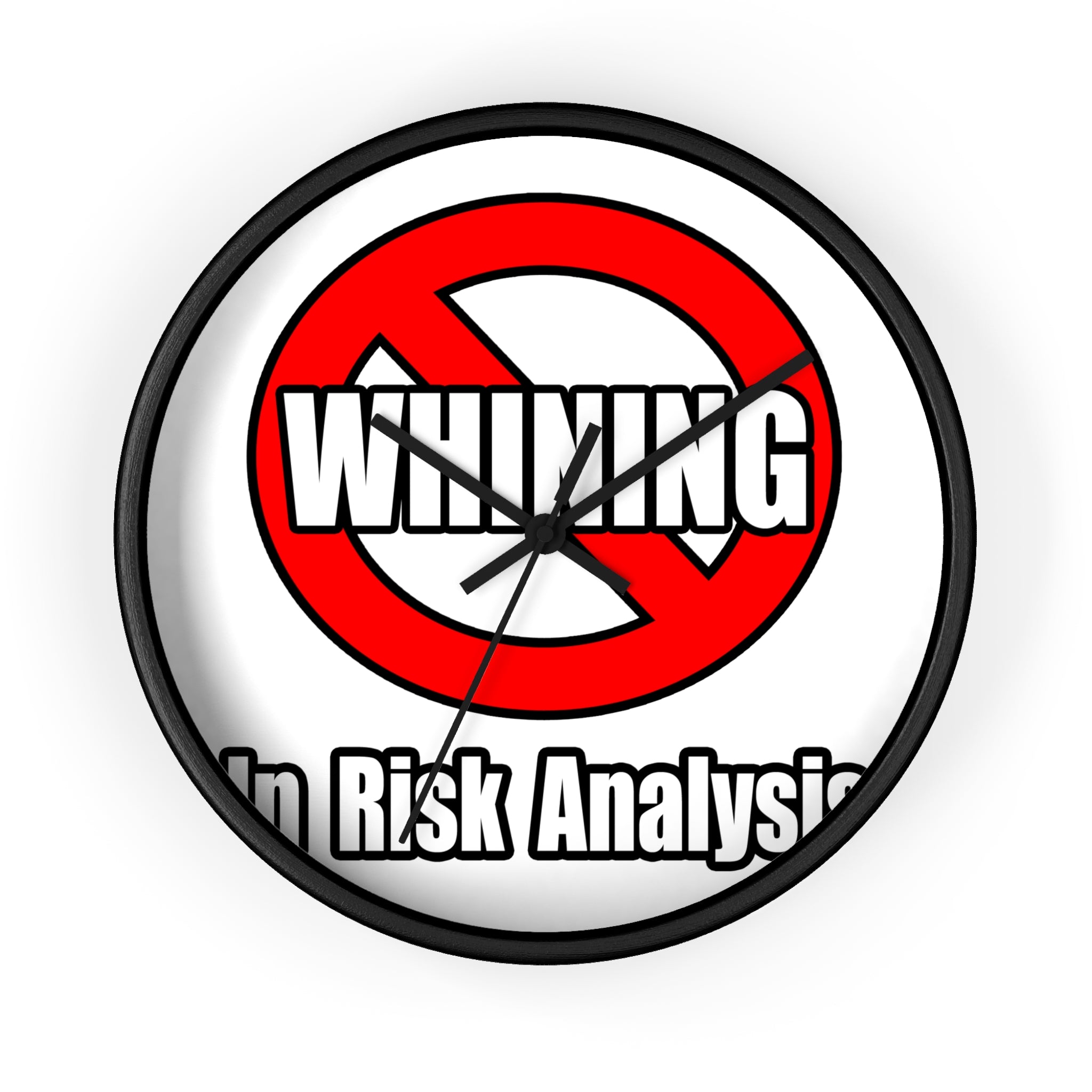 No Whining In Risk Analysis - Wall Clock