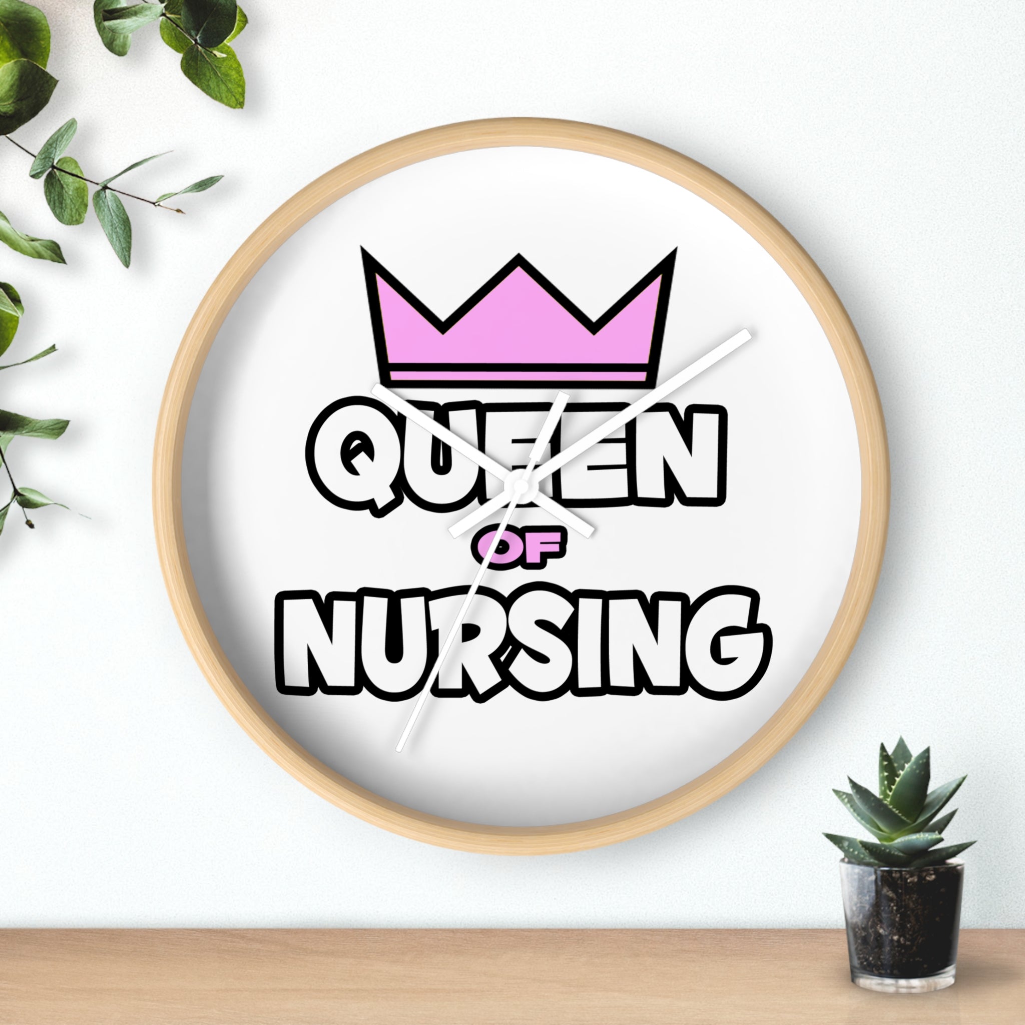 Queen of Nursing - Wall Clock