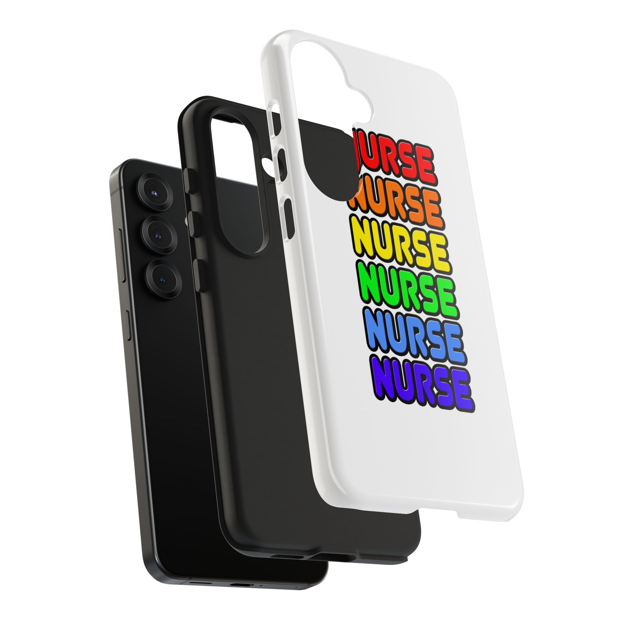 Rainbow Nurse - Tough Phone Cases