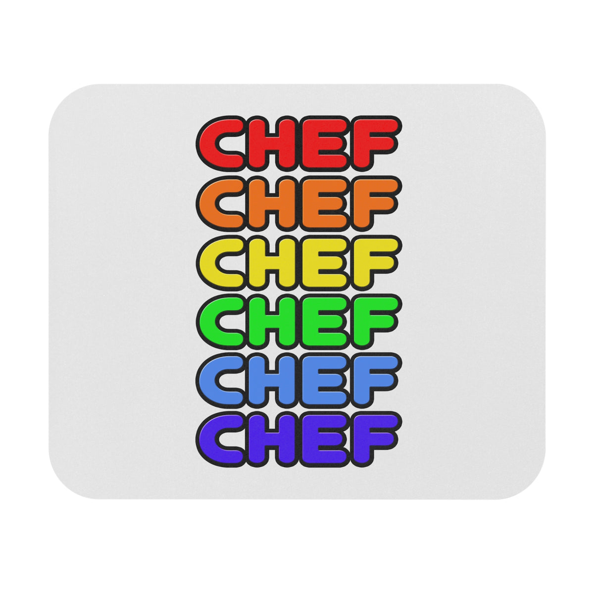 Rainbow Chef - Mouse Pad (Rectangle)