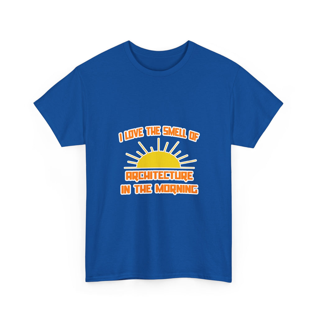 Smell of Architecture in the Morning - Unisex Heavy Cotton Tee