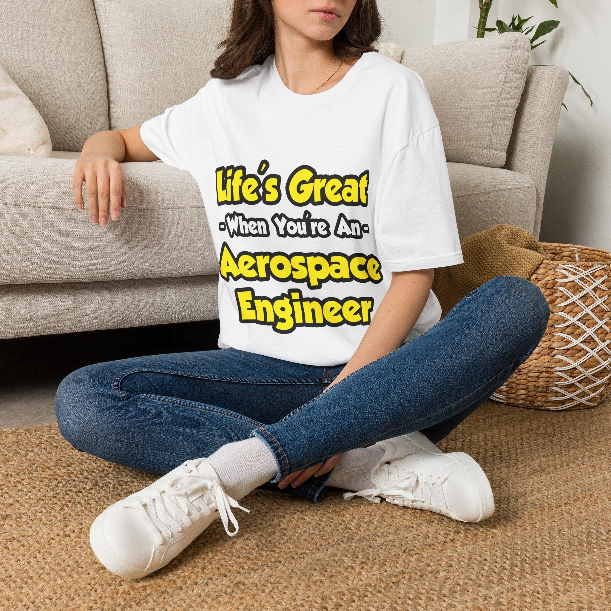 Life's Great...Aerospace Engineer - Unisex Softstyle T-Shirt