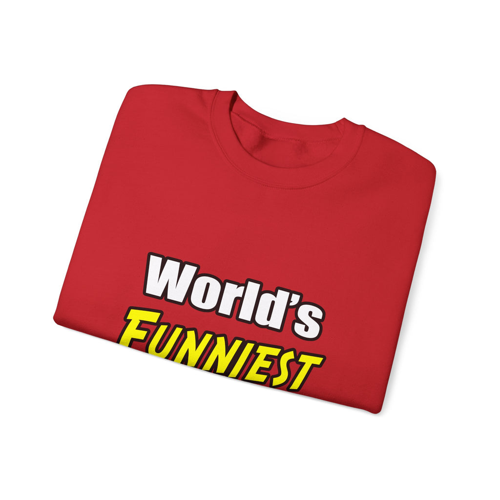 World's Funniest Teacher - Unisex Heavy Blend™ Crewneck Sweatshirt