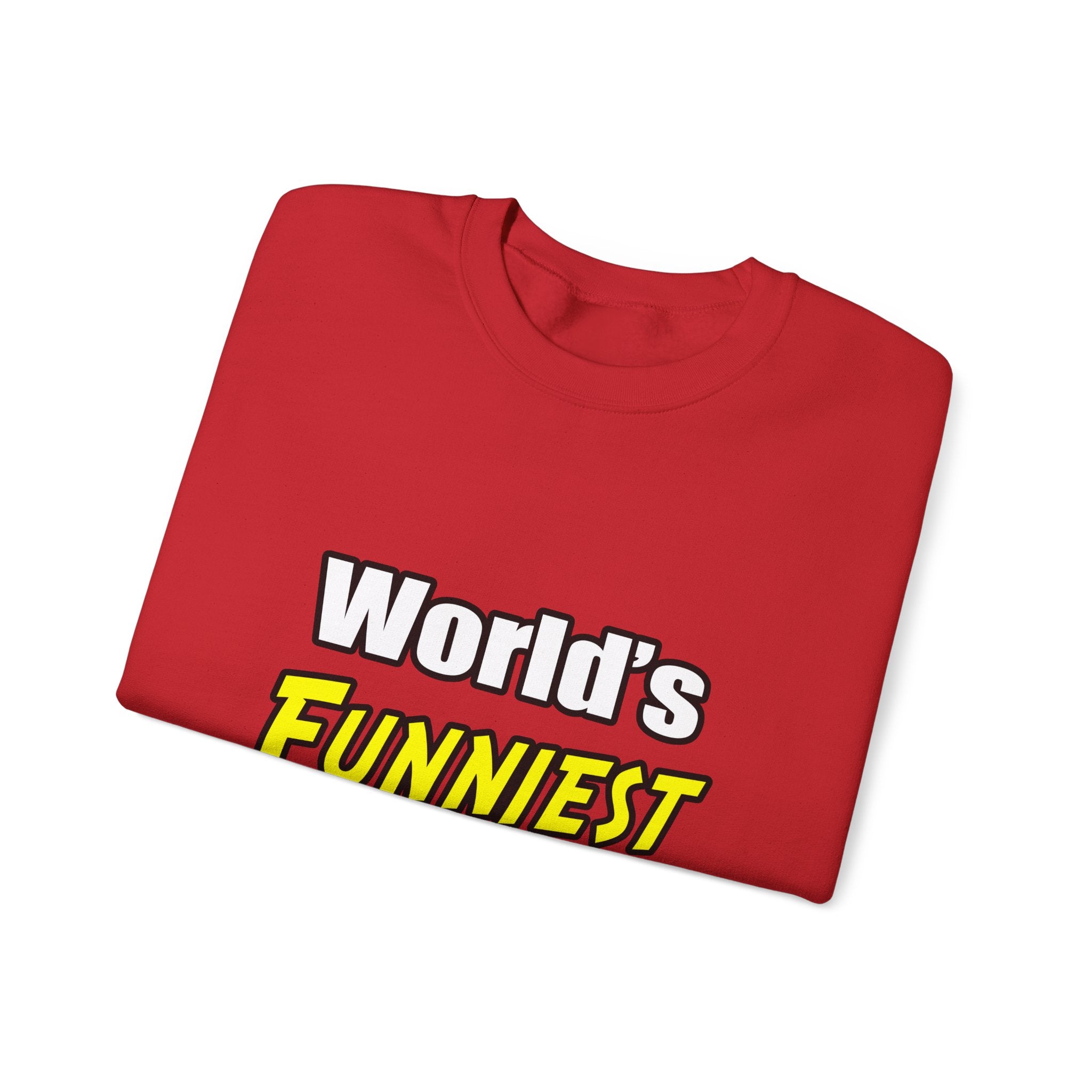 World's Funniest Teacher - Unisex Heavy Blend™ Crewneck Sweatshirt