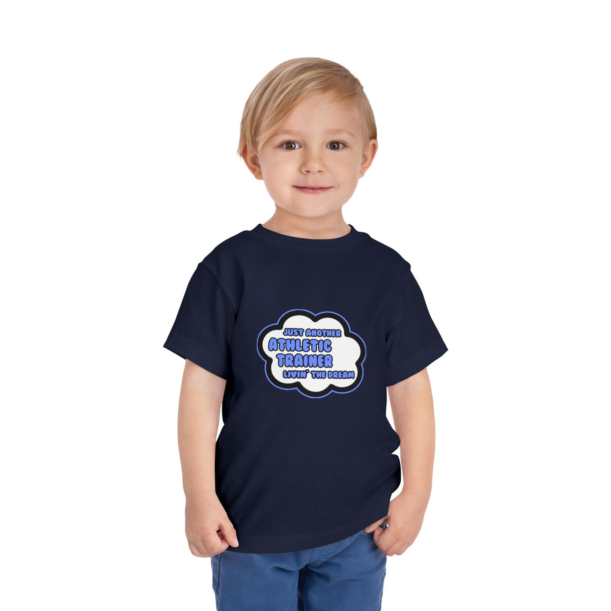 Athletic Trainer .. Livin' The Dream - Toddler Short Sleeve Tee