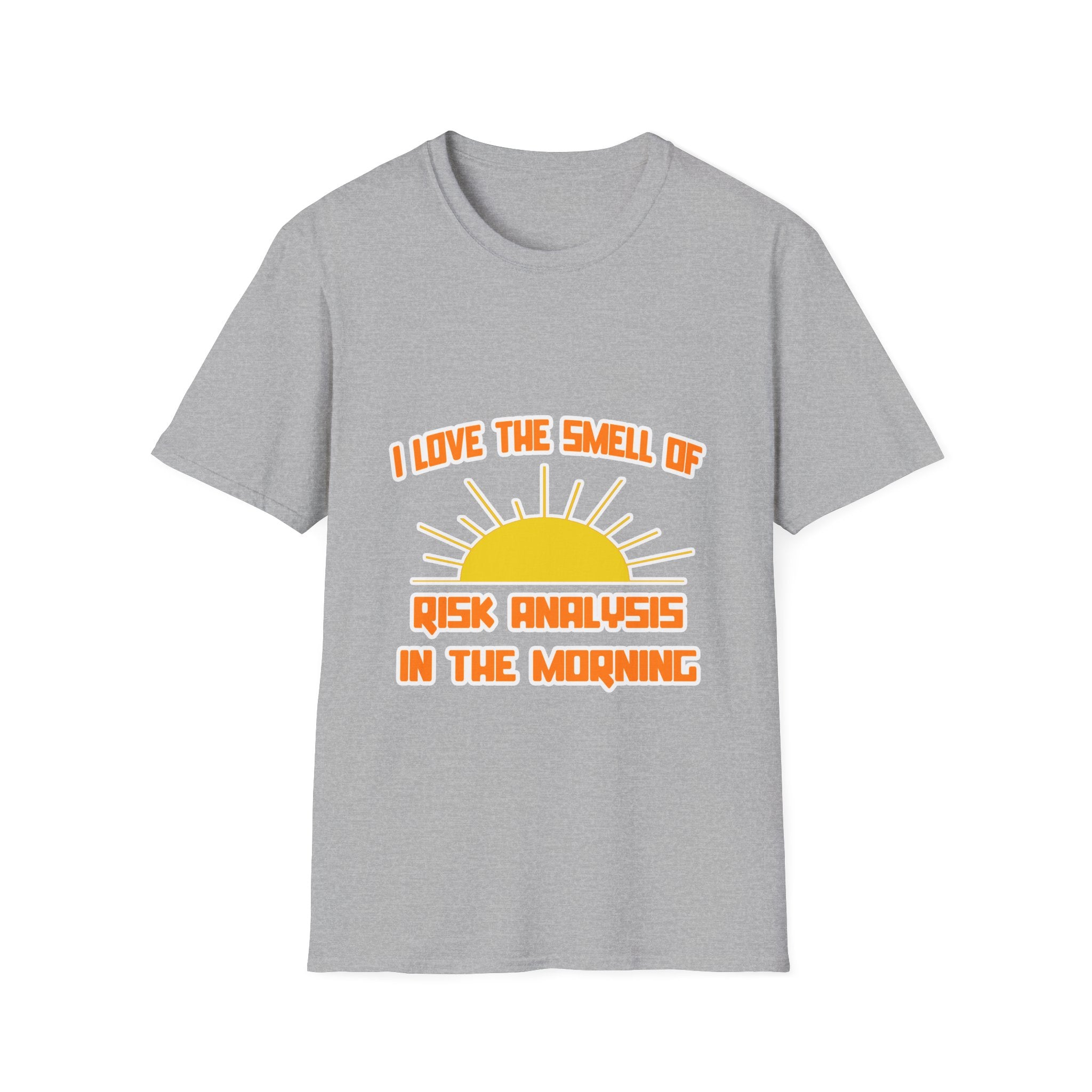 Smell of Risk Analysis in the Morning - Unisex Softstyle T-Shirt