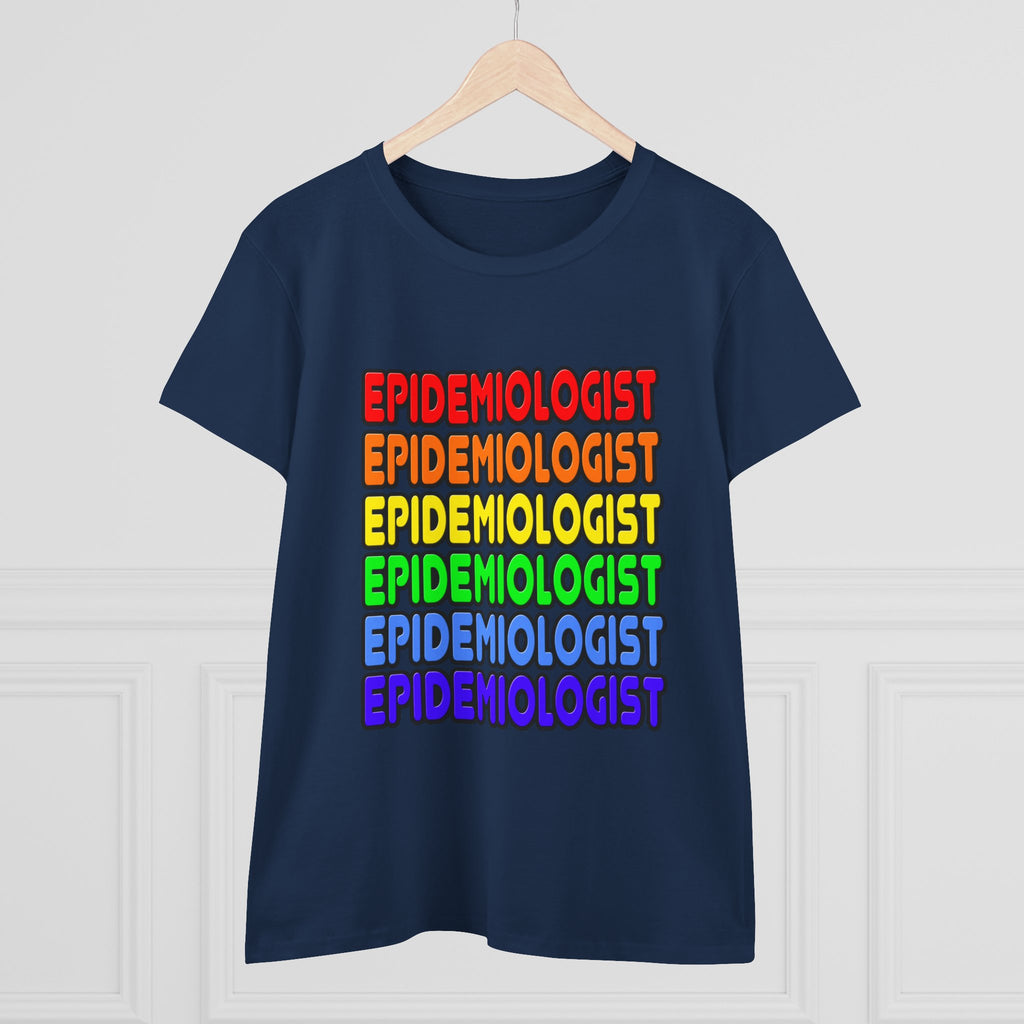 Rainbow Epidemiologist - Women's Midweight Cotton Tee