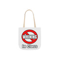No Whining In Class - Canvas Tote Bag, 5-Color Straps