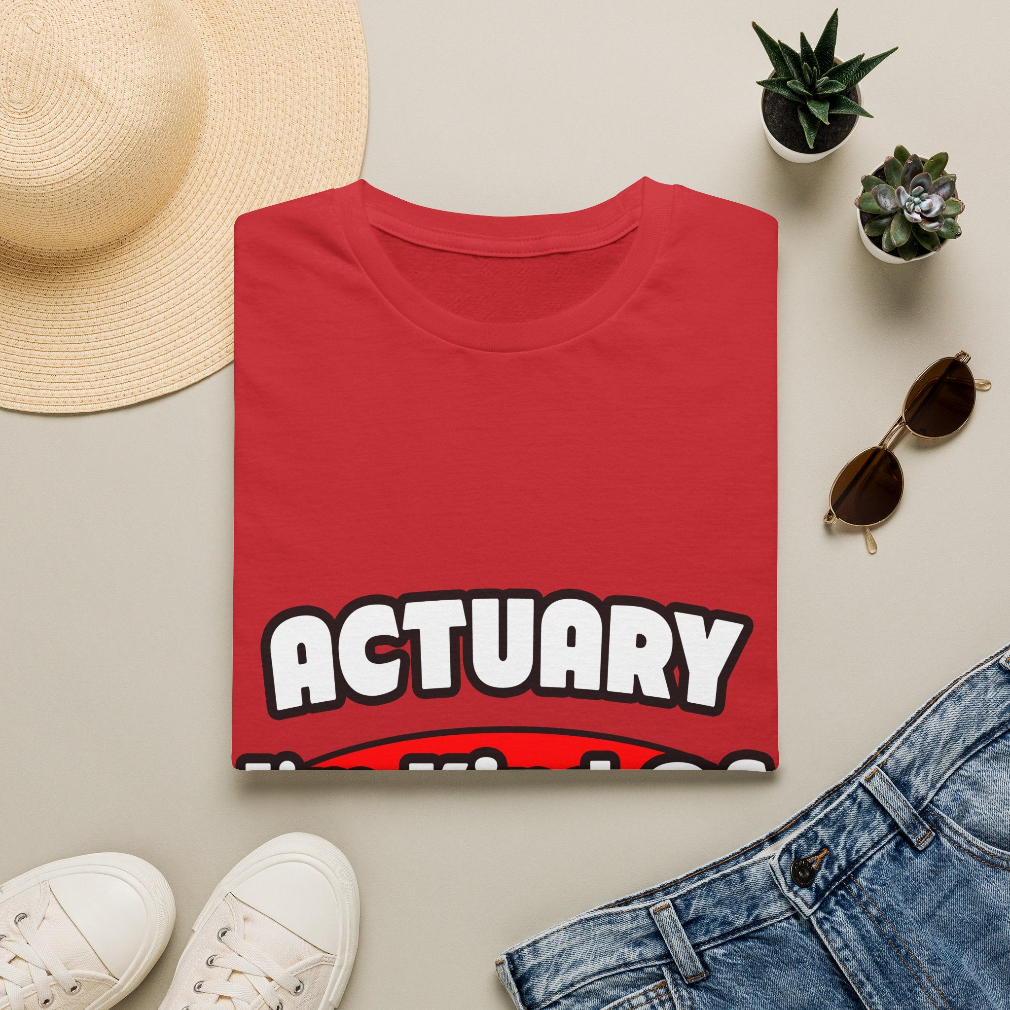 Actuary...Big Deal (2) - Unisex Softstyle T-Shirt