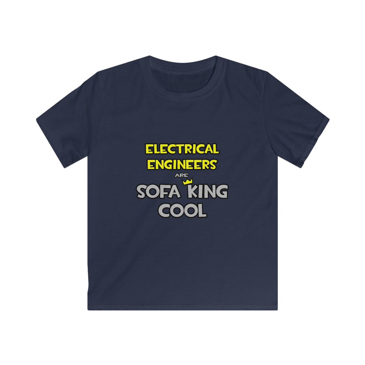 Electrical Engineers Are Sofa King Cool - Kids Softstyle Tee