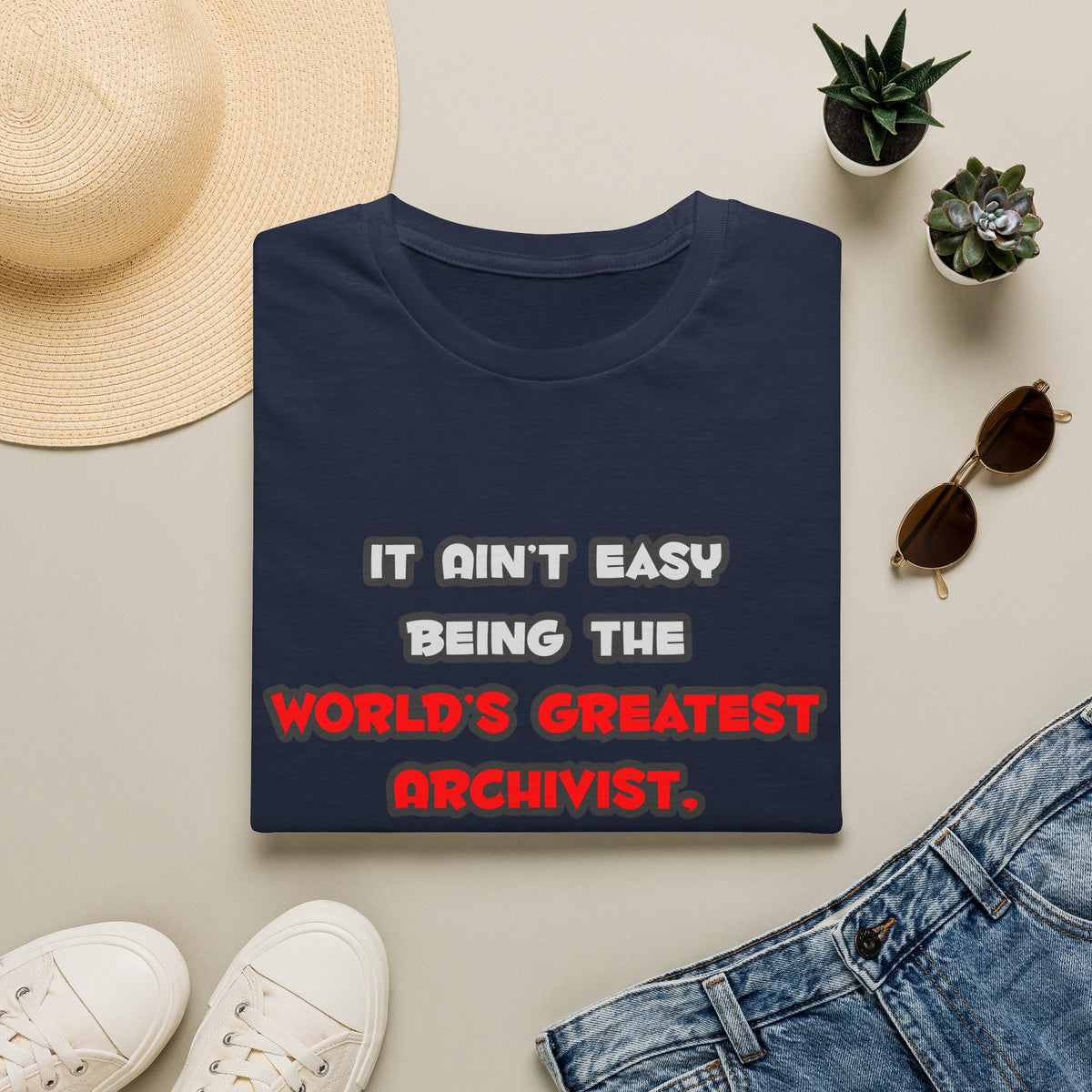 World's Greatest Archivist Joke - Unisex Softstyle T-Shirt