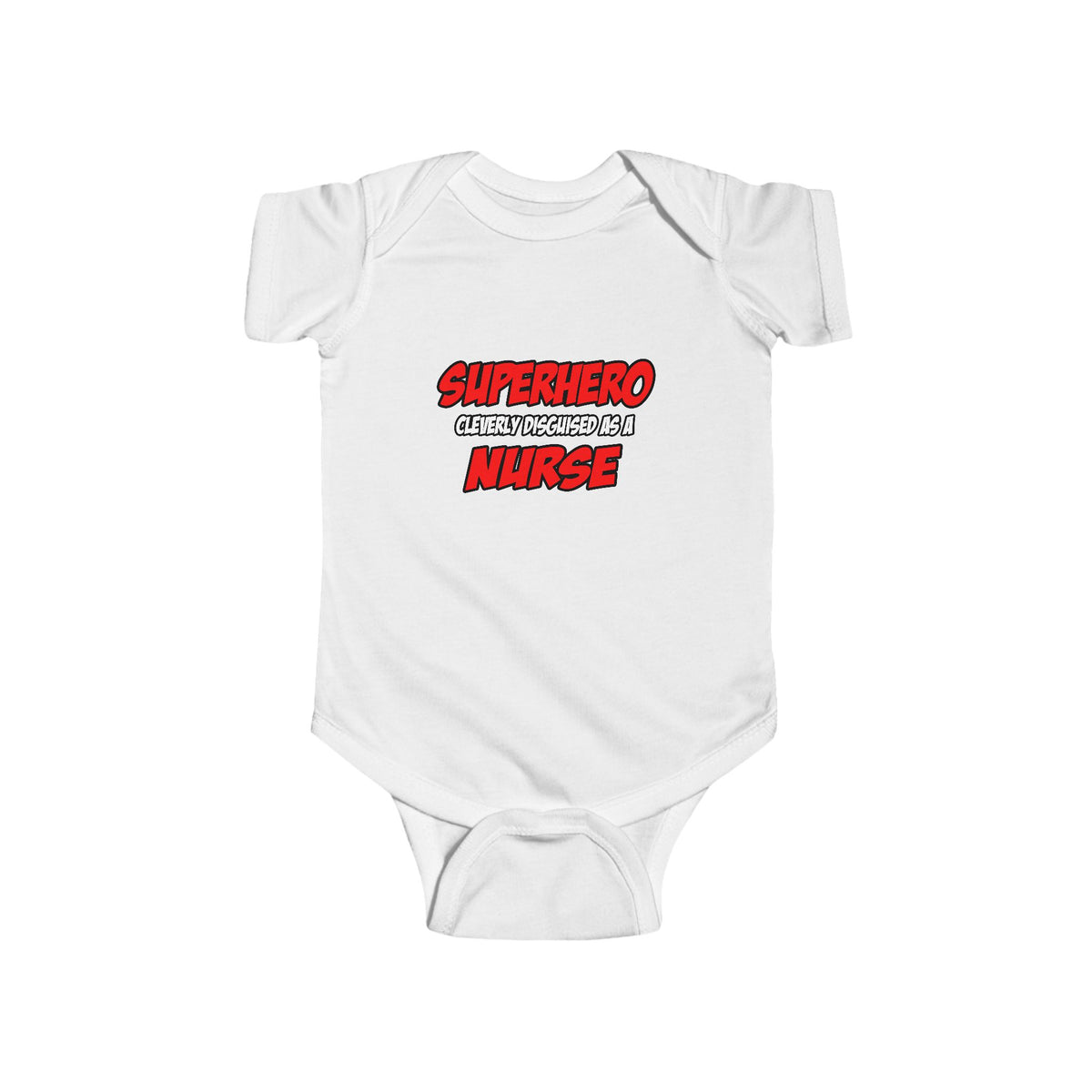 Superhero...Nurse - Infant Fine Jersey Bodysuit