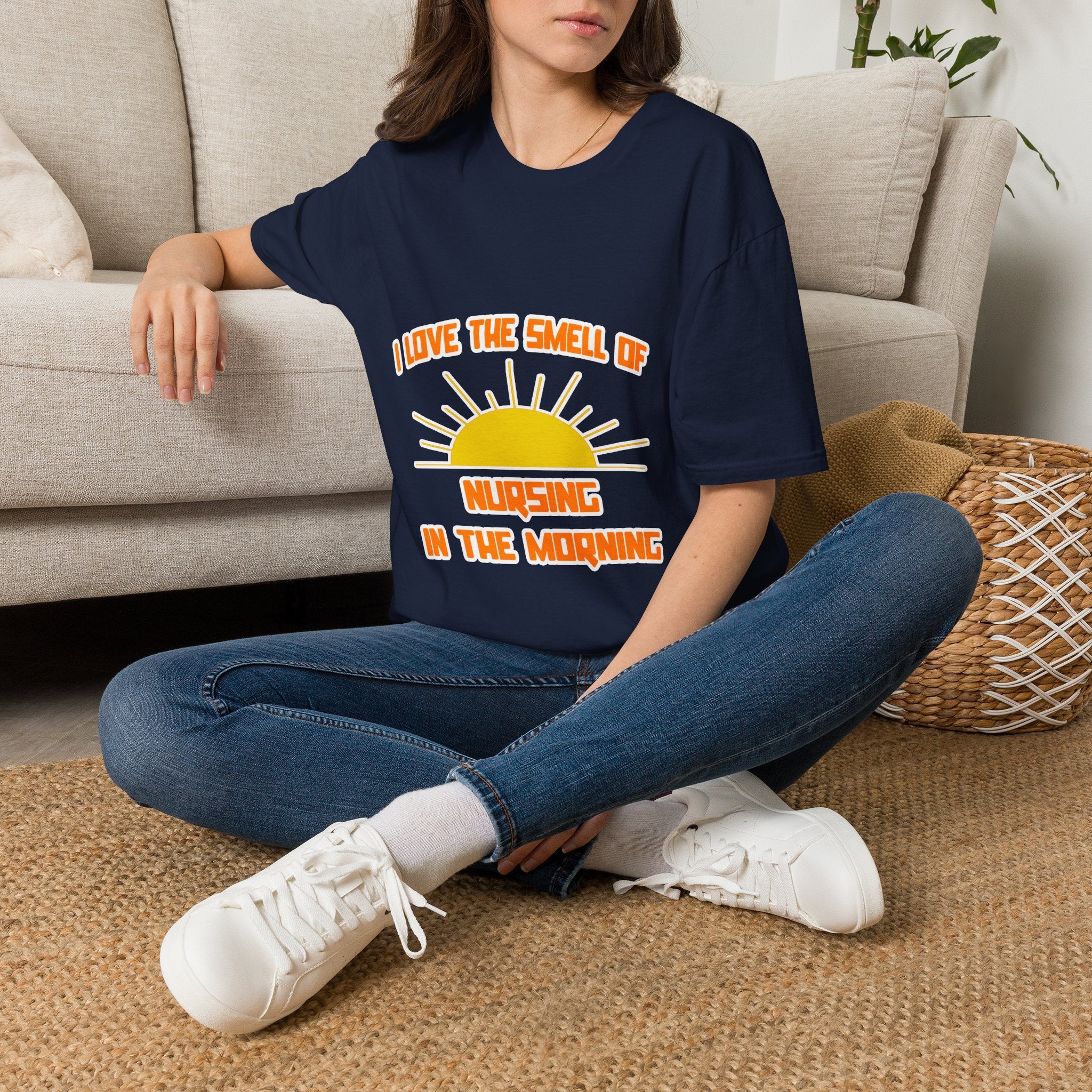 Smell of Nursing in the Morning - Unisex Softstyle T-Shirt