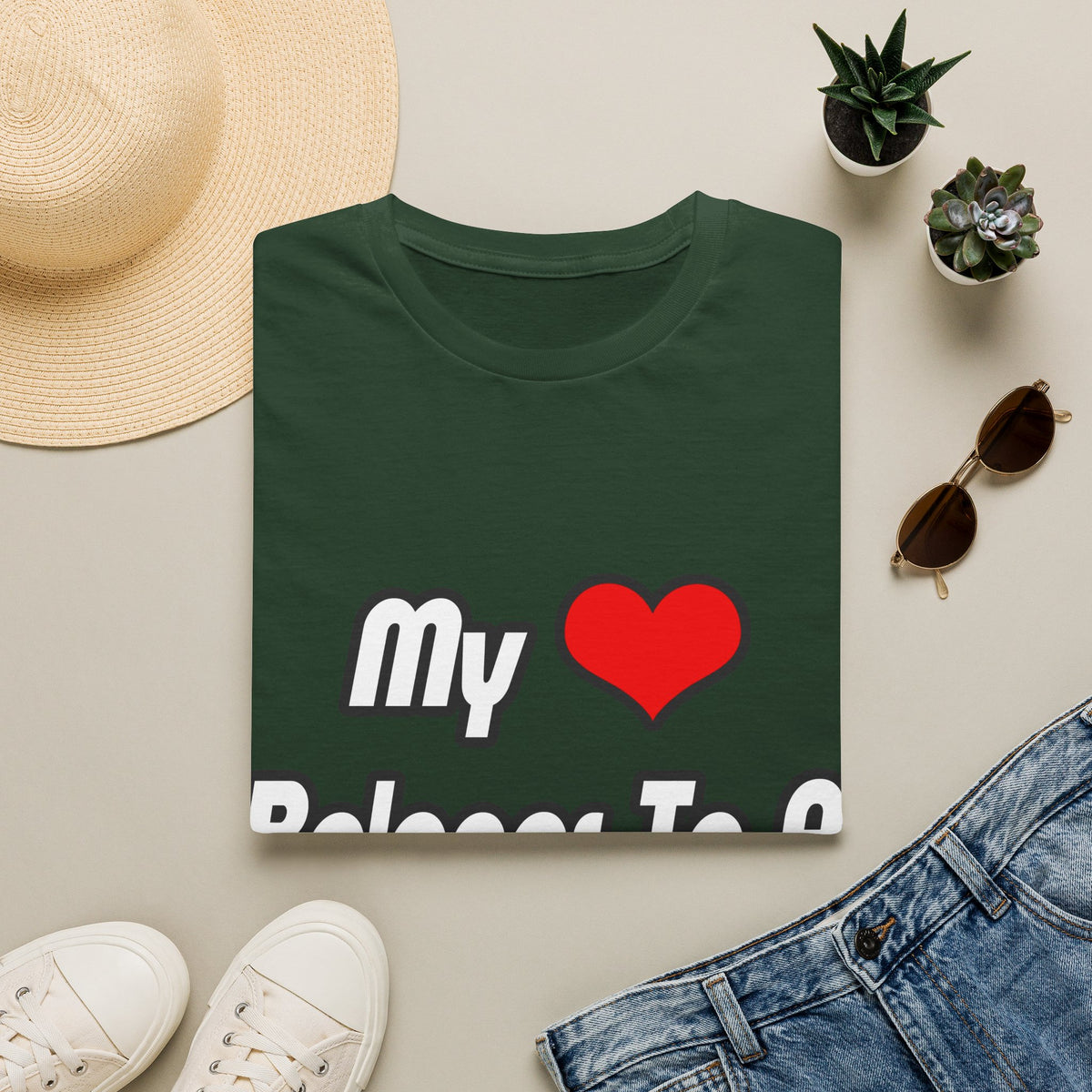 My Heart Belongs To A Teacher - Unisex Softstyle T-Shirt
