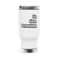 Eat. Sleep. Dermatology - Stainless Steel Travel Mug with Handle, 14oz