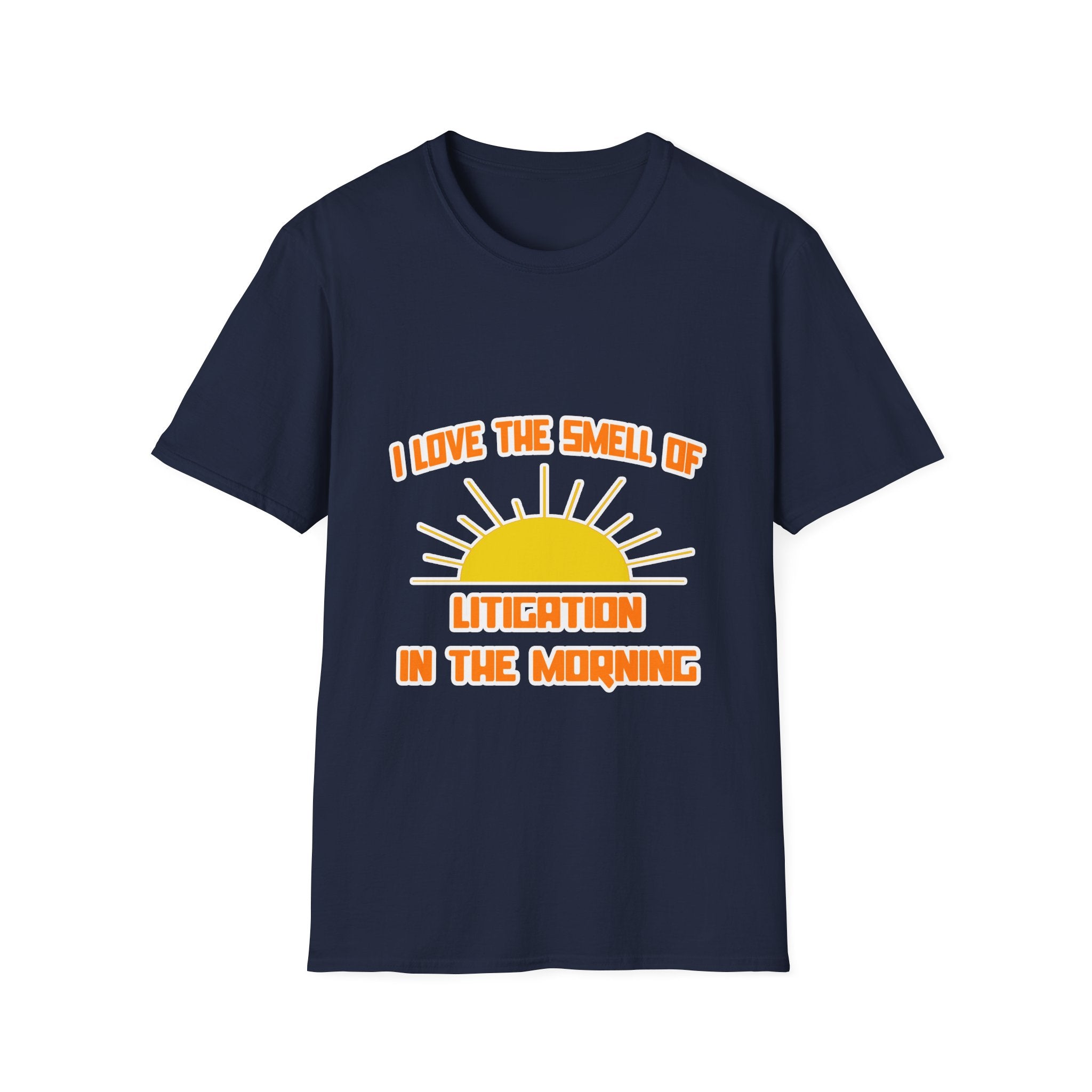 Smell of Litigation in the Morning - Unisex Softstyle T-Shirt