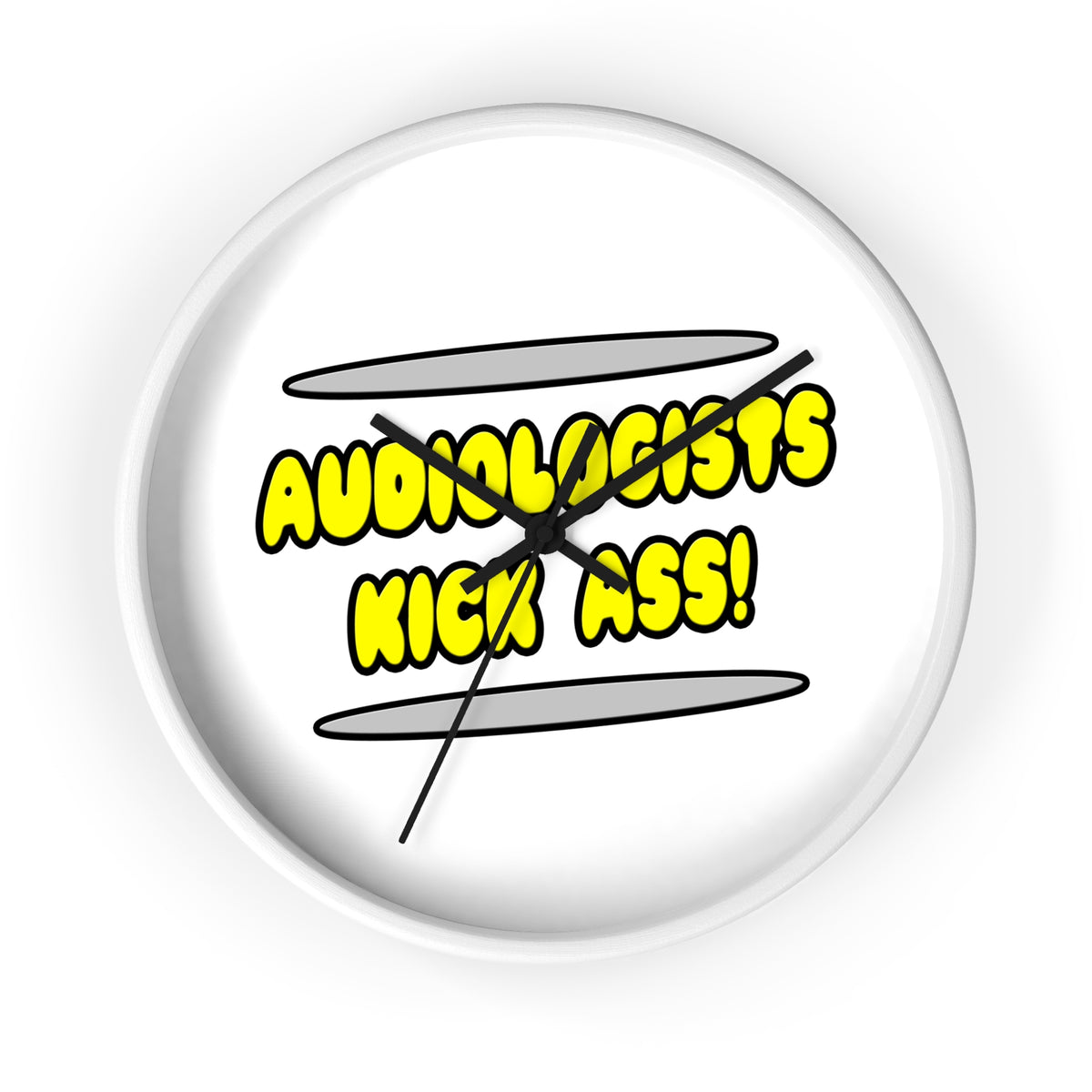 Audiologists Kick Ass! - Wall Clock