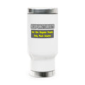 Acupuncturists .. Smarter - Stainless Steel Travel Mug with Handle, 14oz