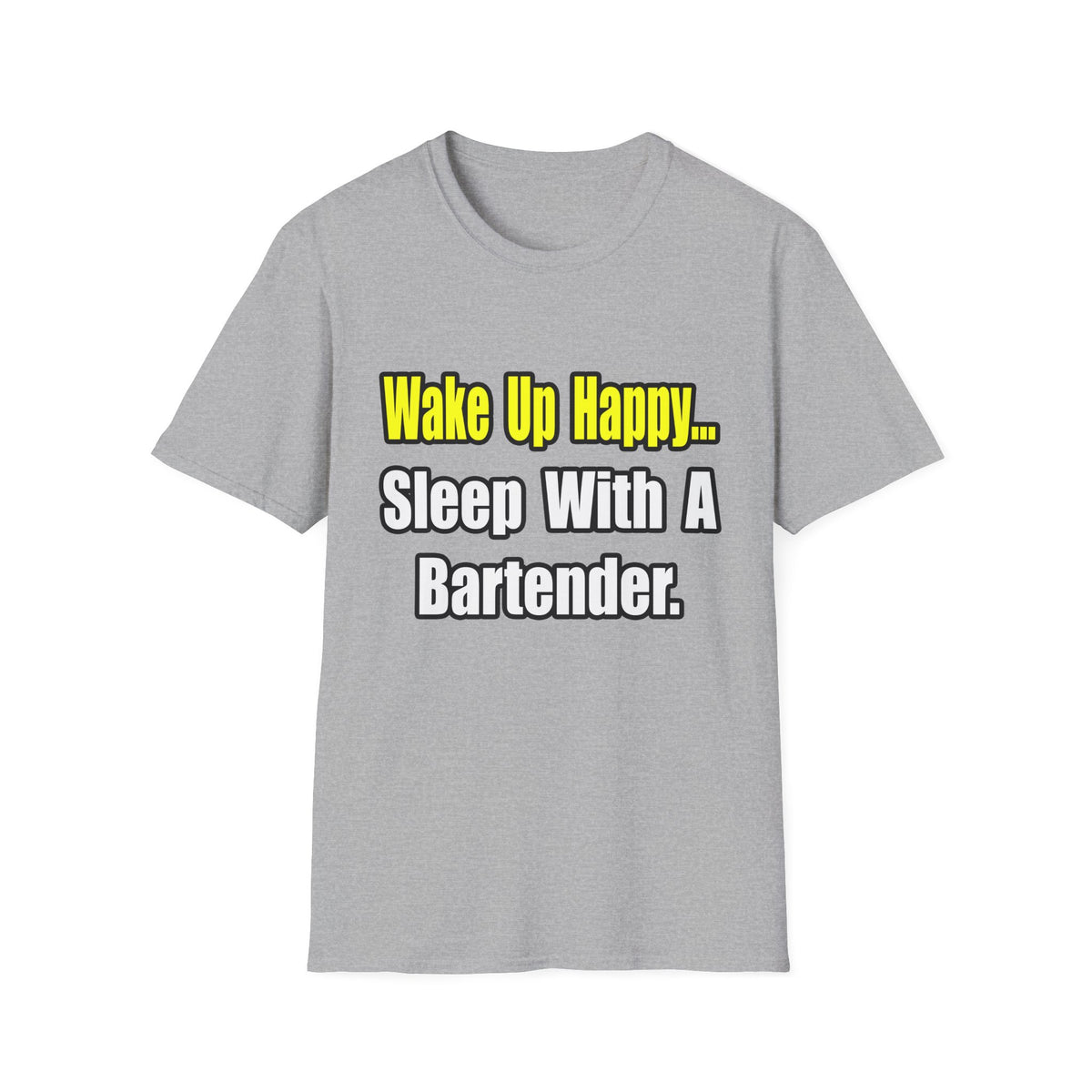 Sleep With a Bartender - Unisex Softstyle T-Shirt
