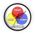 Venn Diagram .. Actuaries - Wall Clock
