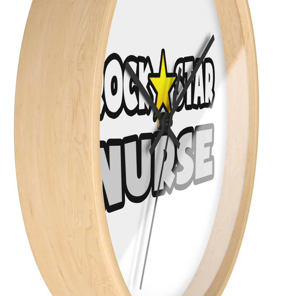 Rock Star Nurse (2) - Wall Clock