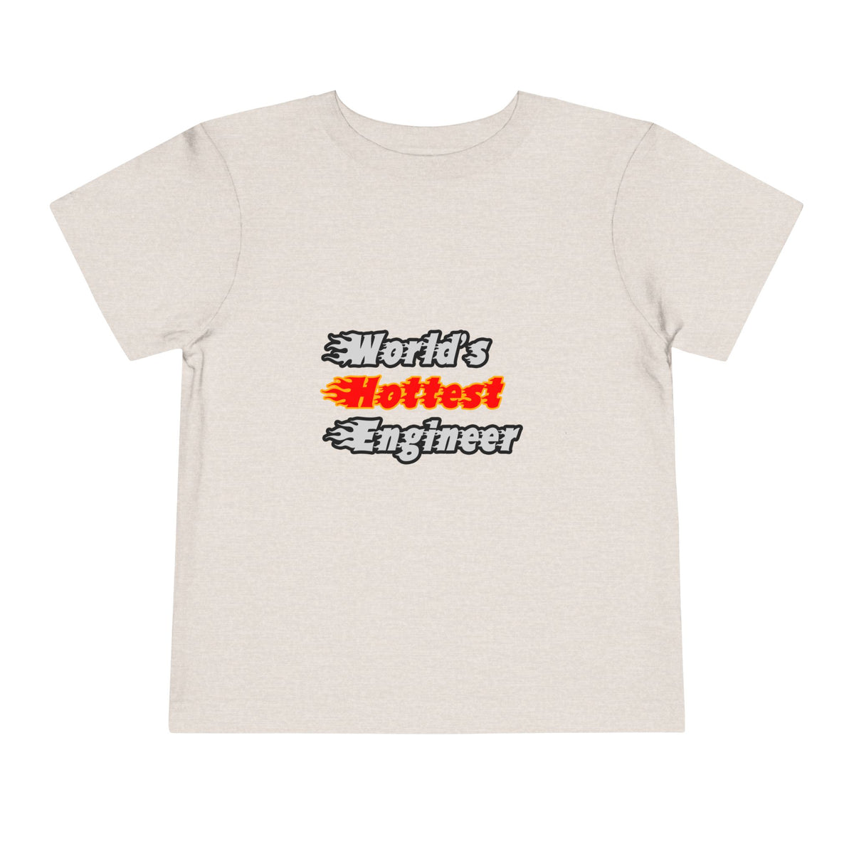 World's Hottest Engineer - Toddler Short Sleeve Tee