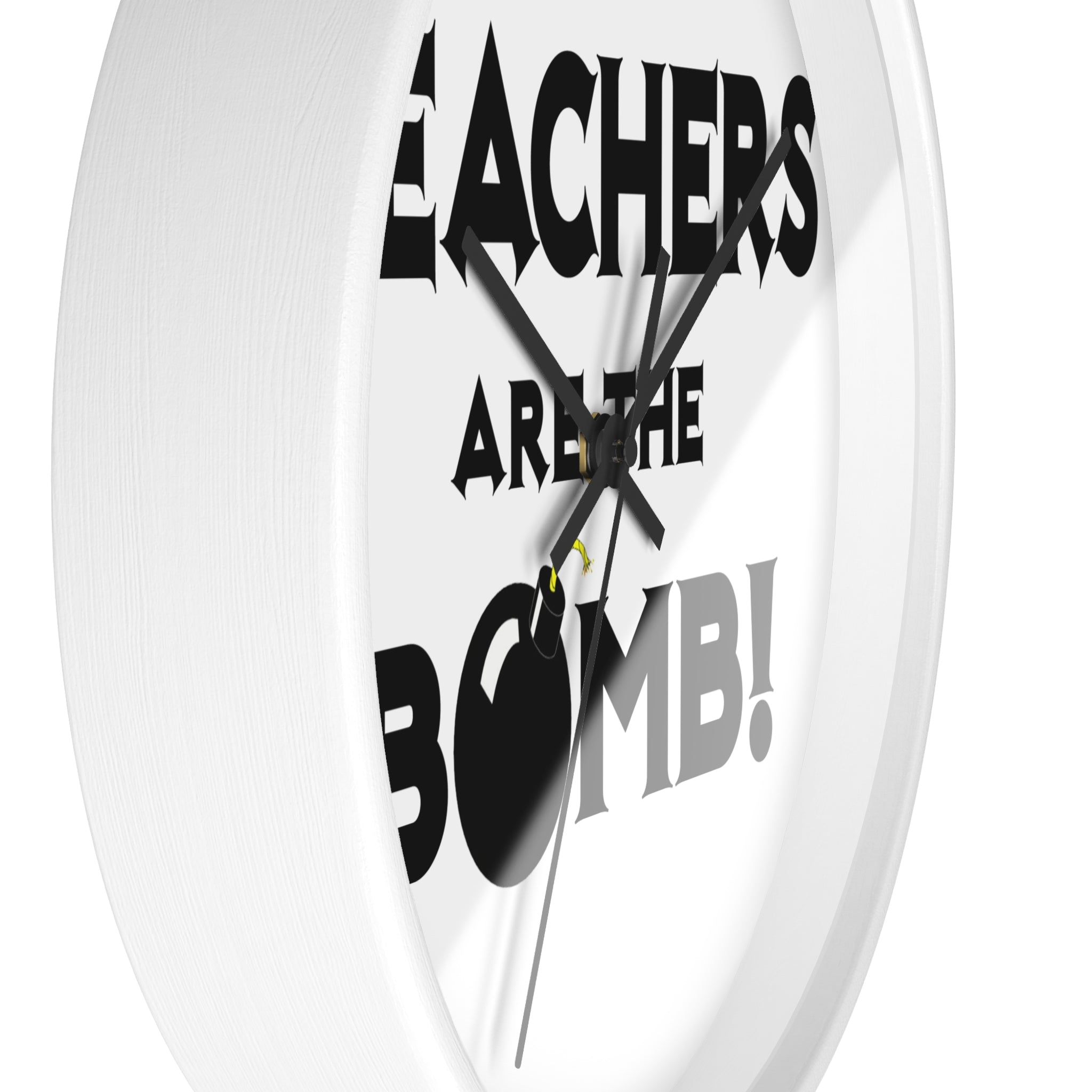 Teachers Are The Bomb! - Wall Clock
