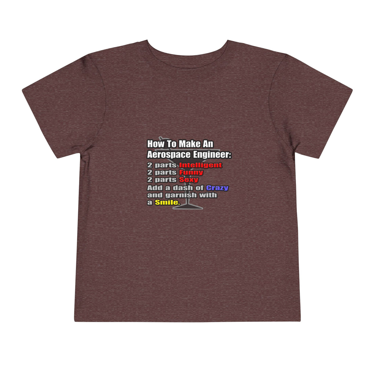 How To Make an Aerospace Engineer - Toddler Short Sleeve Tee