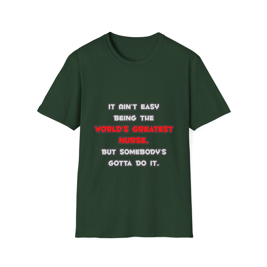World's Greatest Nurse Joke - Unisex Softstyle T-Shirt