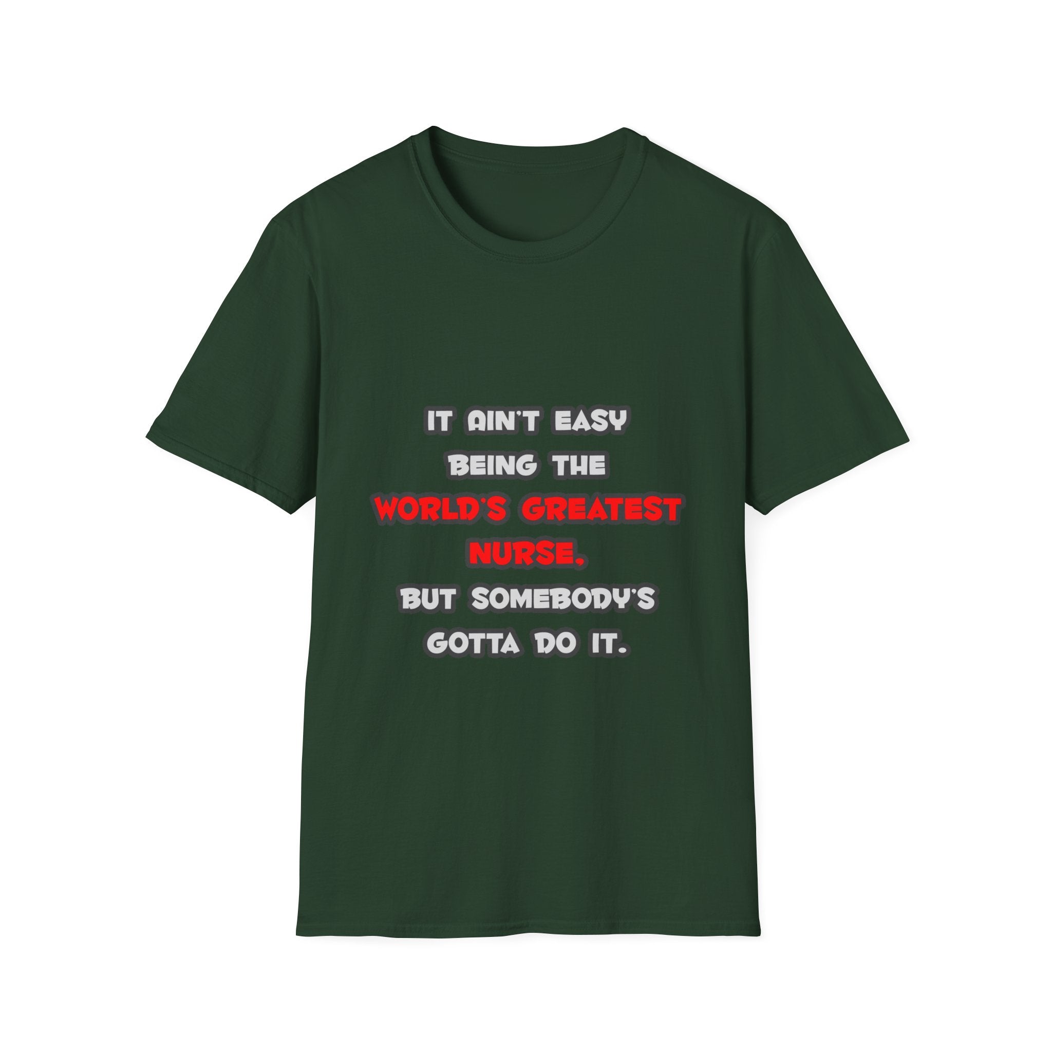 World's Greatest Nurse Joke - Unisex Softstyle T-Shirt