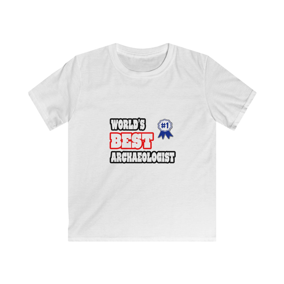 World's Best Archaeologist - Kids Softstyle Tee