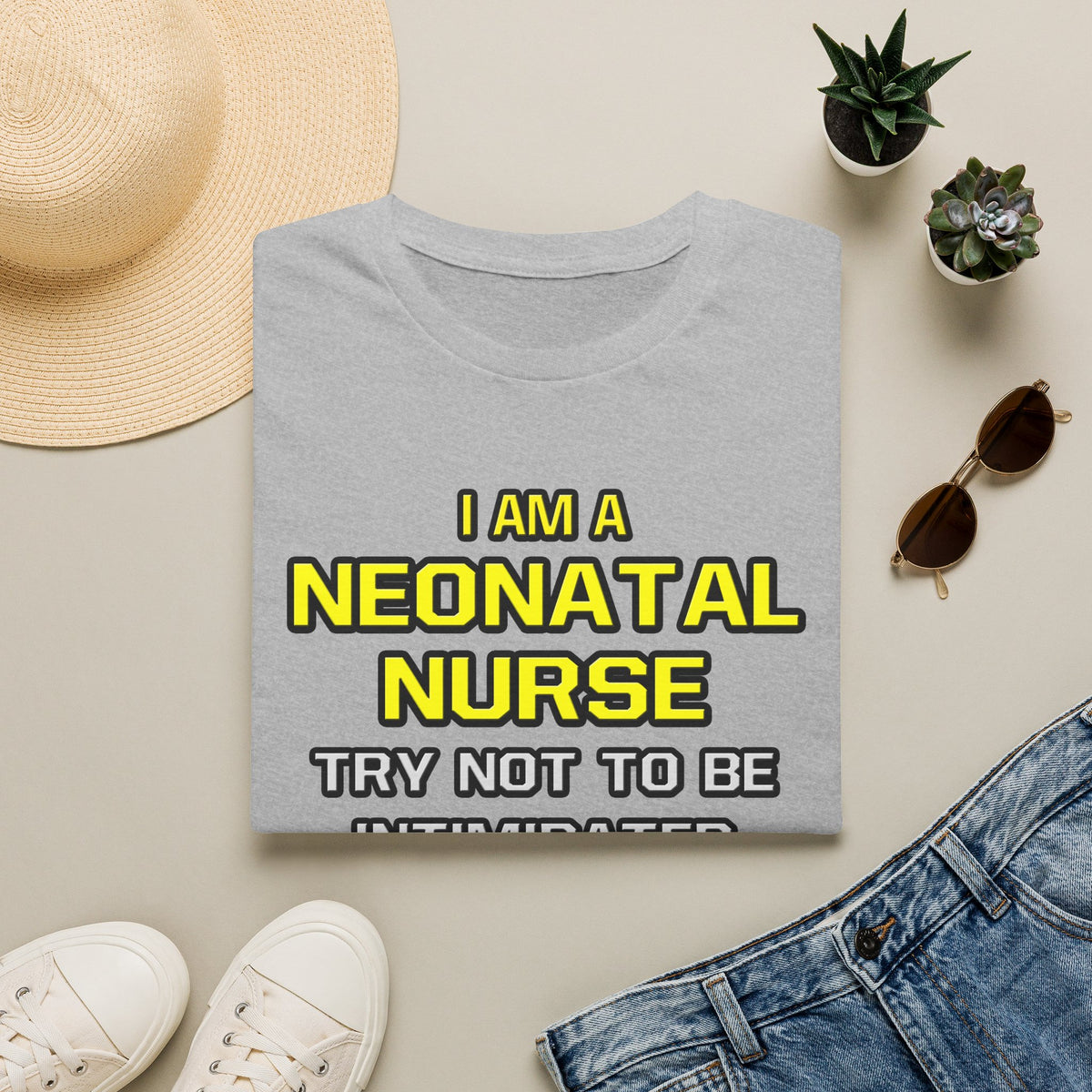 Neonatal Nurse...Superior Intelligence - Unisex Softstyle T-Shirt