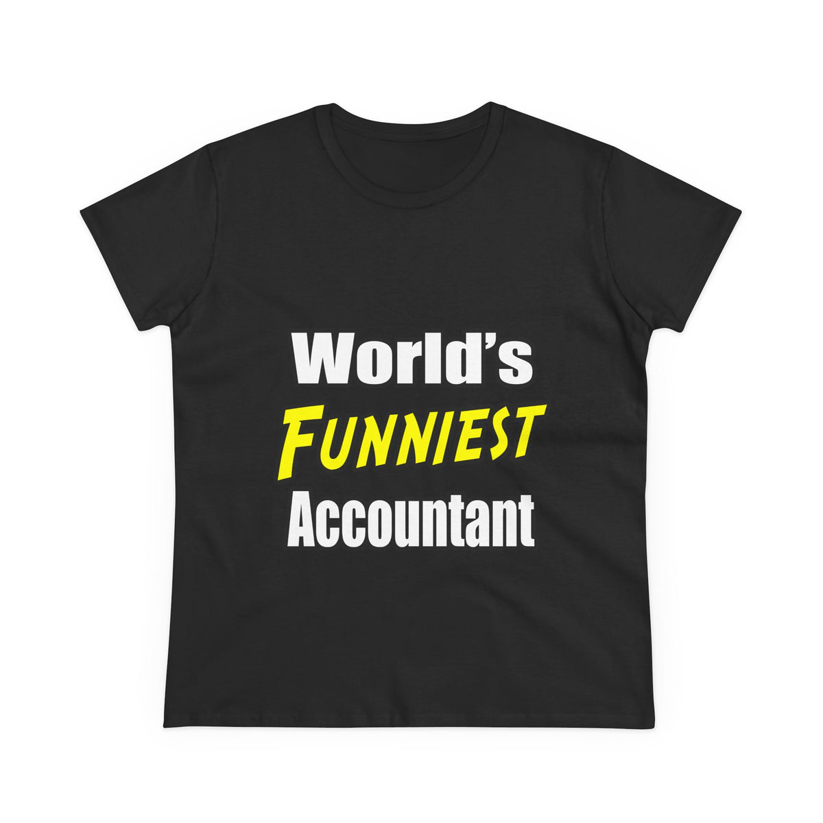 World's Funniest Accountant - Women's Midweight Cotton Tee