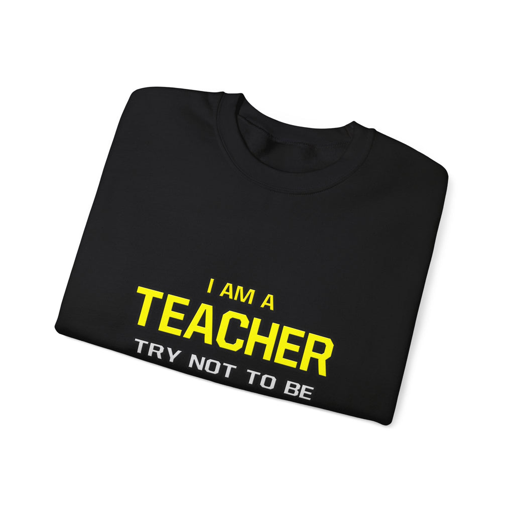 Teacher...Superior Intelligence - Unisex Heavy Blend™ Crewneck Sweatshirt