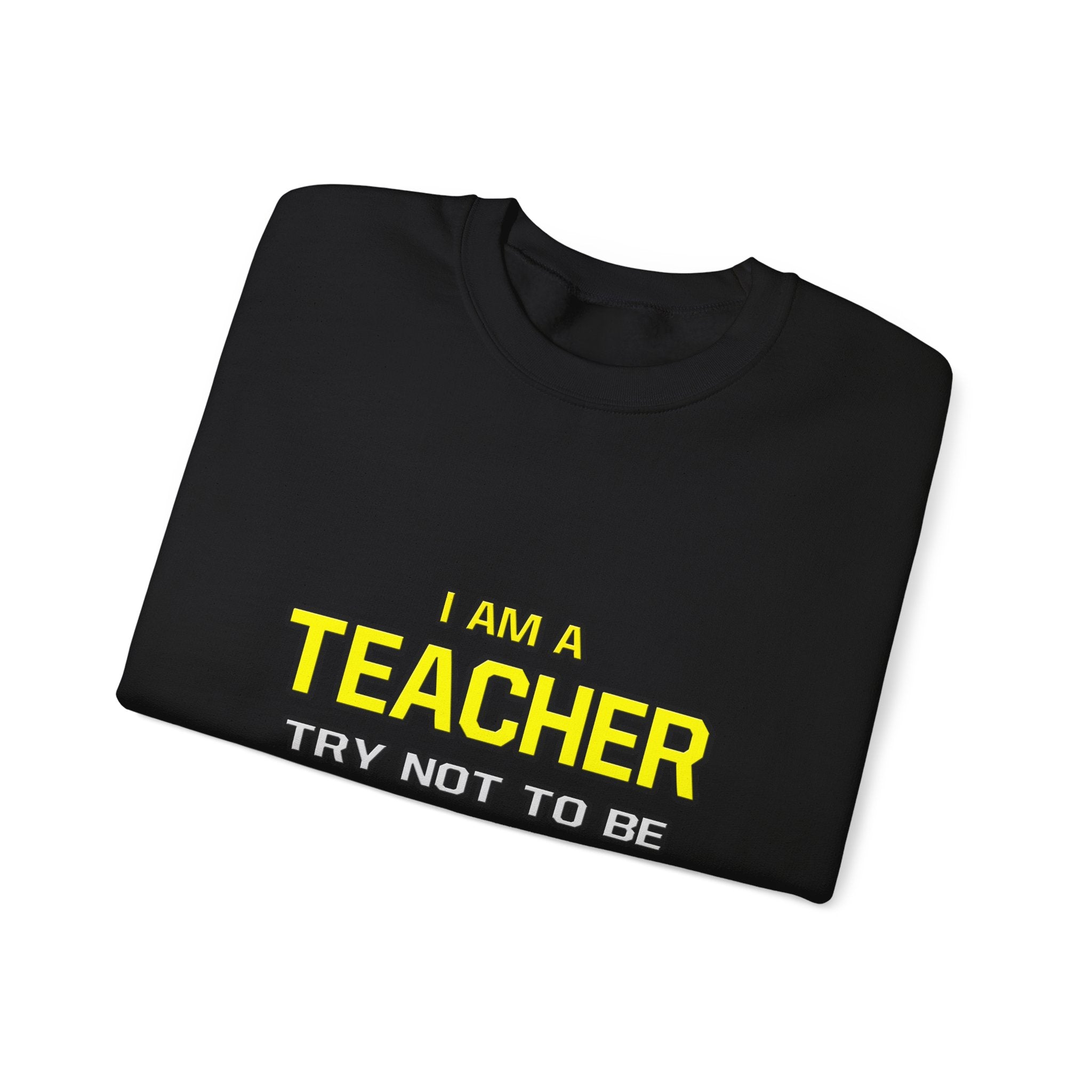 Teacher...Superior Intelligence - Unisex Heavy Blend™ Crewneck Sweatshirt