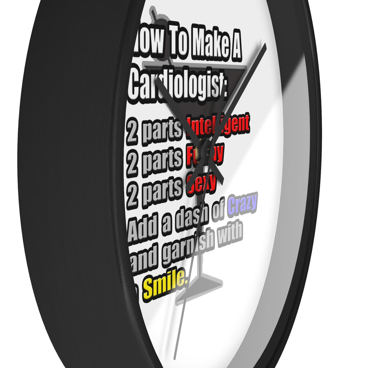 How To Make a Cardiologist - Wall Clock