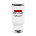 Funny Farmer Shirts and Gifts - Stainless Steel Travel Mug with Handle, 14oz