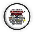 Funny Electrical Engineer ... OMG WTF LOL - Wall Clock
