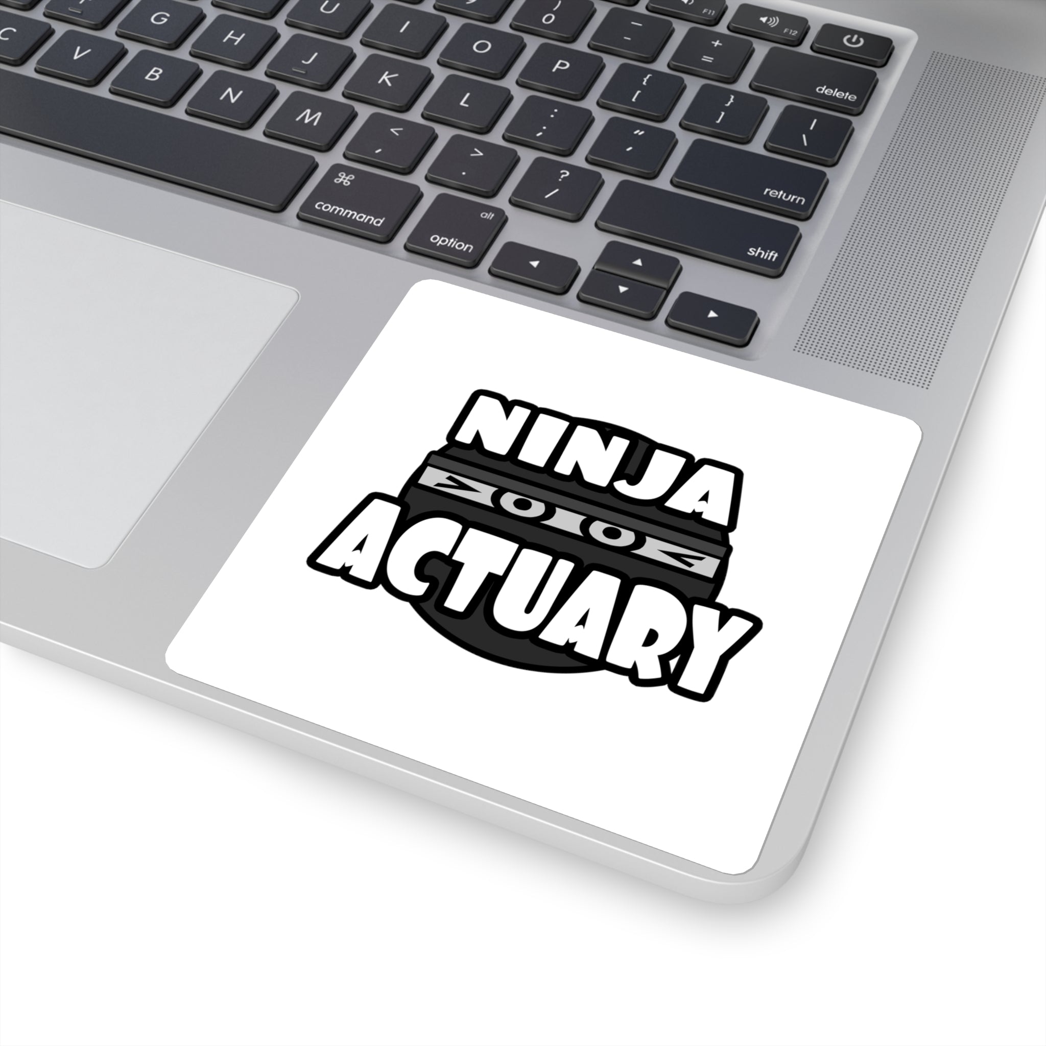 Ninja Actuary - Square Stickers