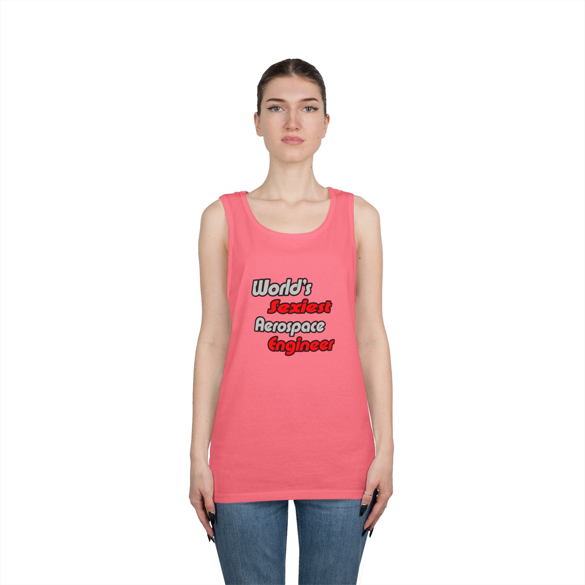 World's Sexiest Aerospace Engineer - Unisex Heavy Cotton Tank Top