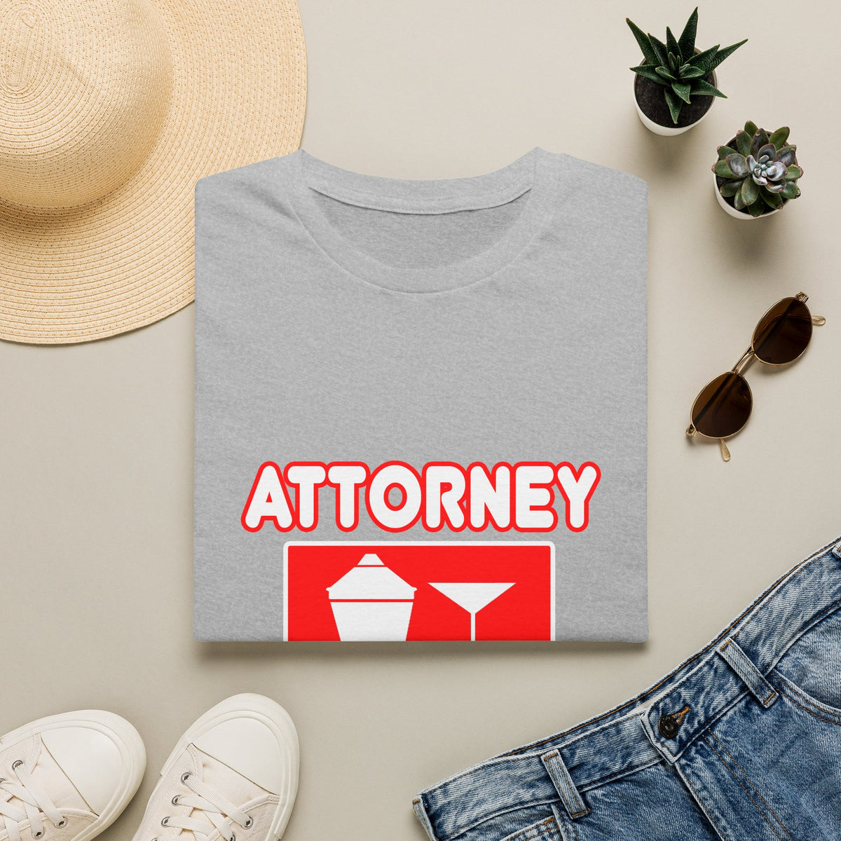 Attorney...Will Work For Cocktails - Unisex Softstyle T-Shirt