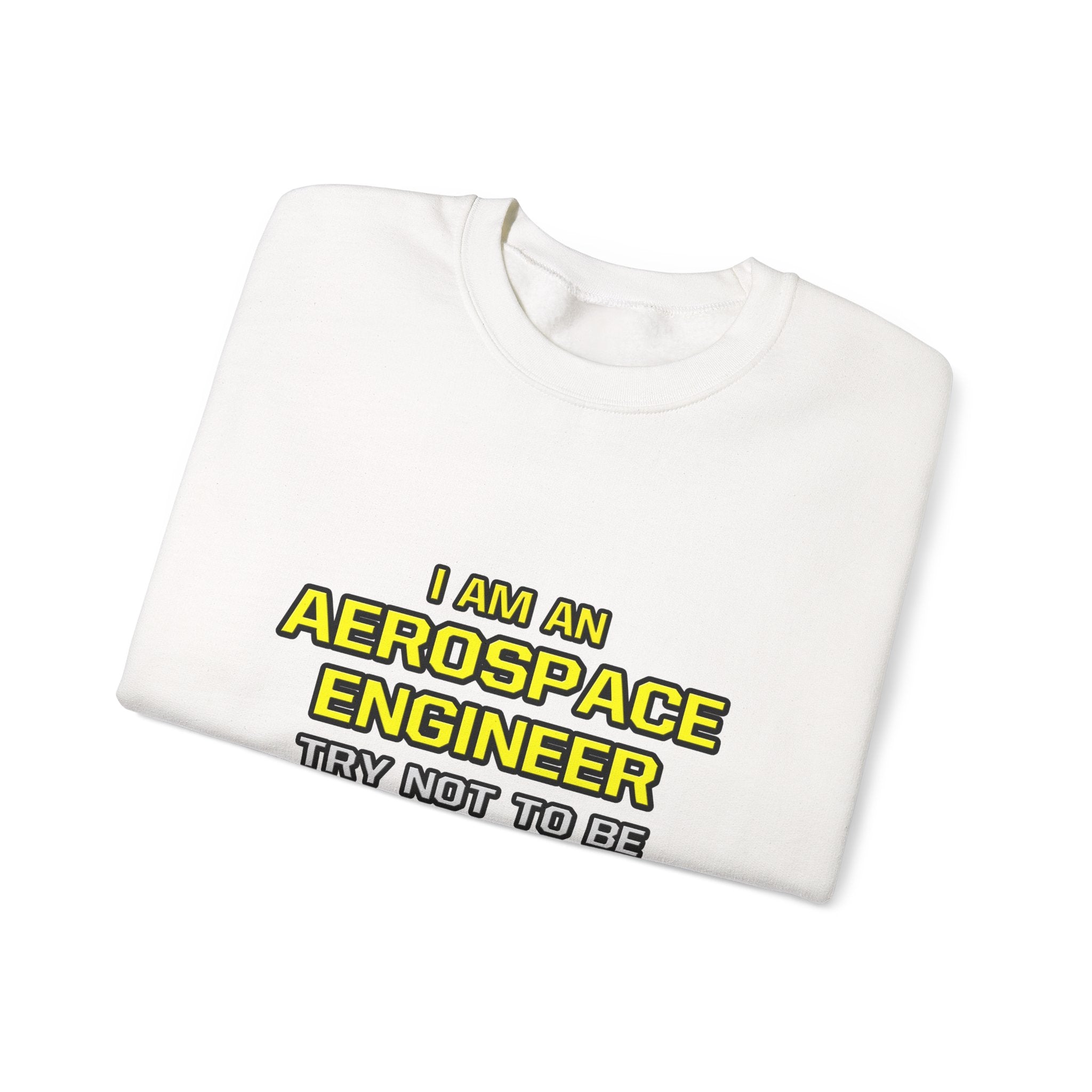 Aerospace Engineer...Superior Intelligence - Unisex Heavy Blend™ Crewneck Sweatshirt