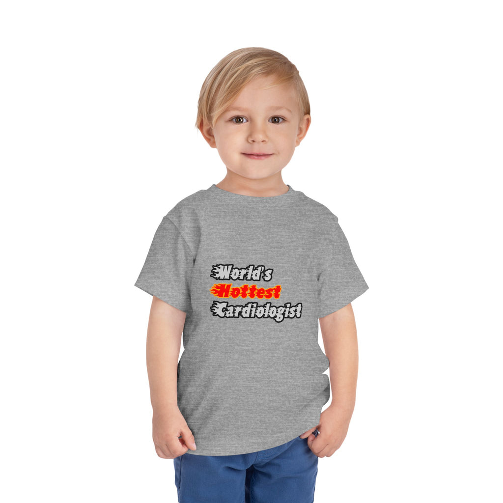 World's Hottest Cardiologist - Toddler Short Sleeve Tee