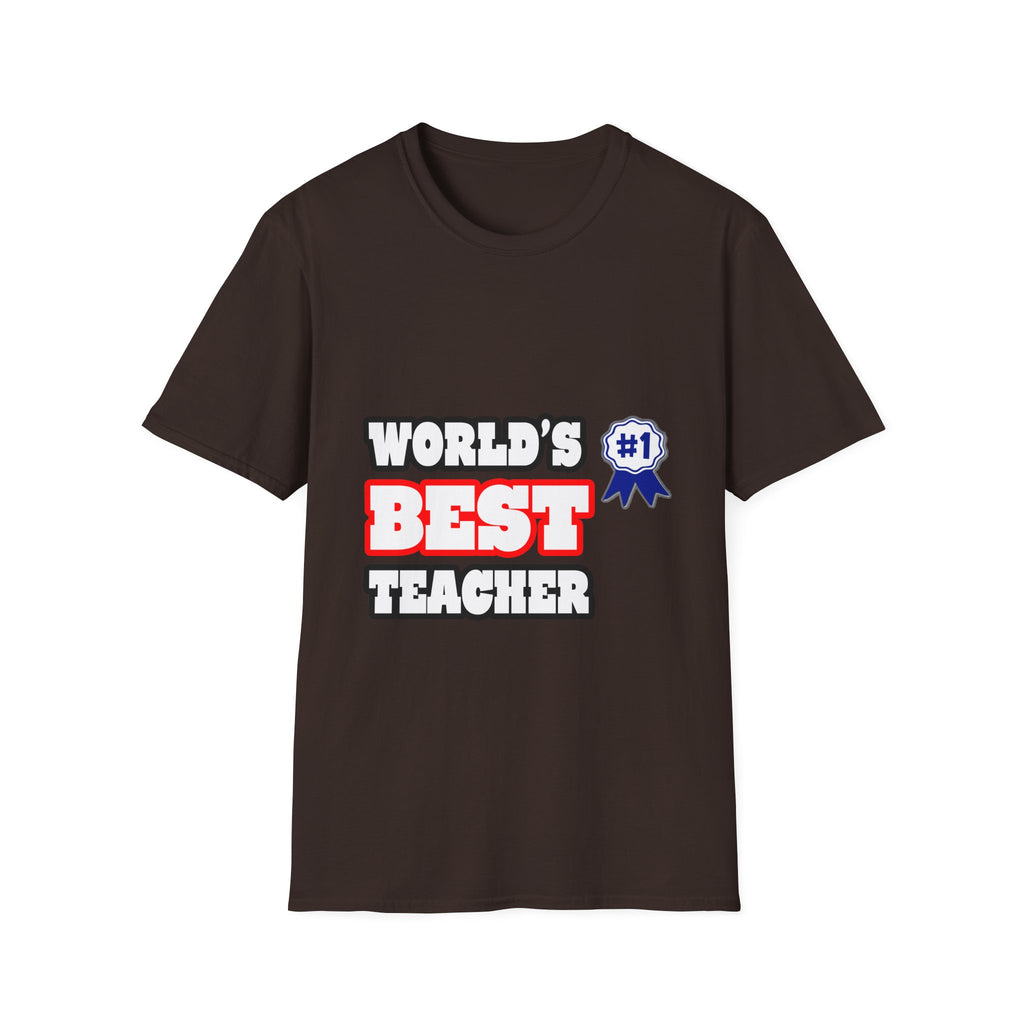 World's Best Teacher - Unisex Softstyle T-Shirt