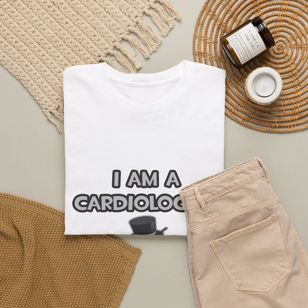 I Am A Cardiologist ... Not A Magician - Unisex Heavy Cotton Tee