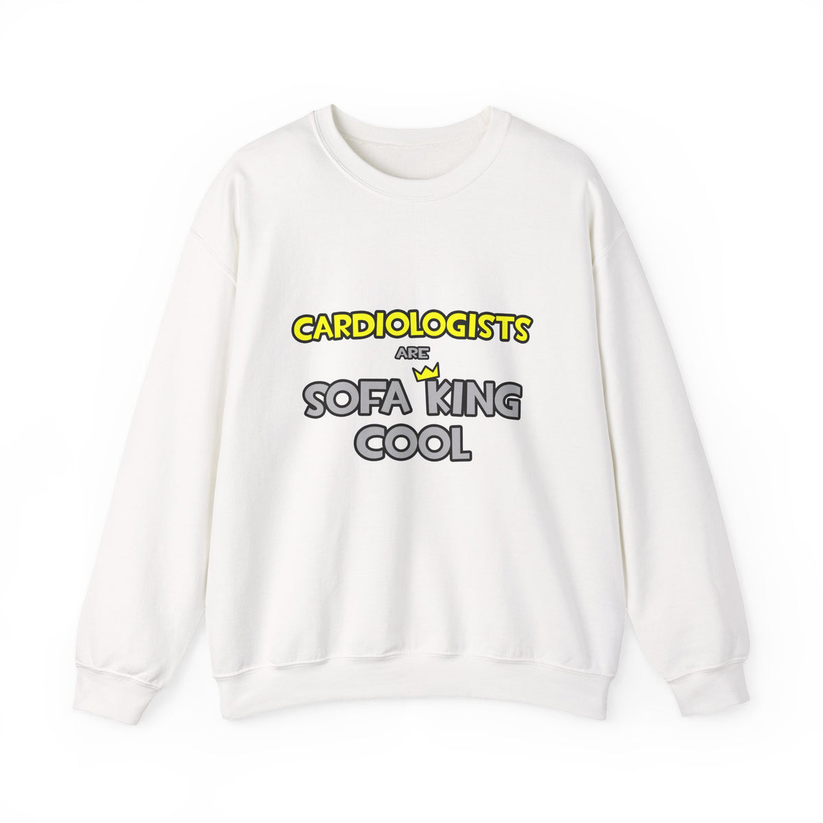 Cardiologists Are Sofa King Cool - Unisex Heavy Blend™ Crewneck Sweatshirt